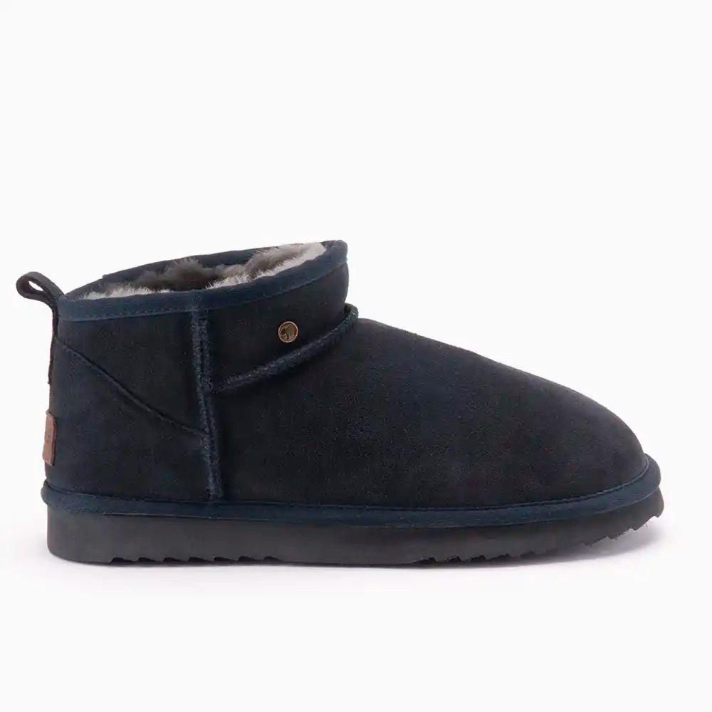 WARMBAT Damenschuhe Schaffell Booties DURACK charcoal