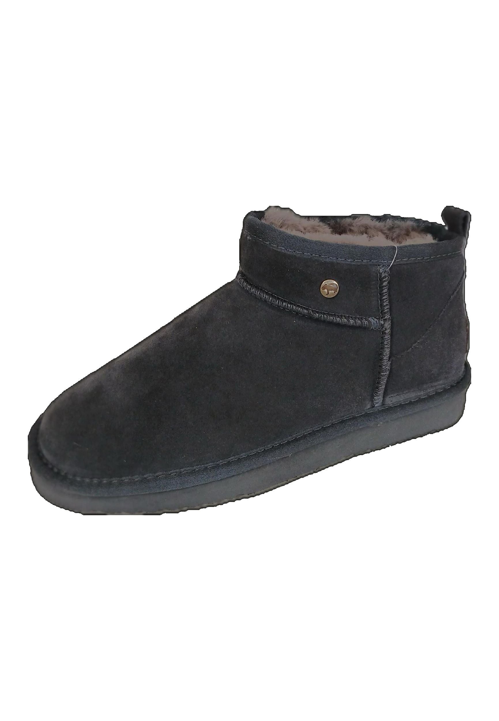 WARMBAT Damenschuhe Schaffell Booties DURACK charcoal