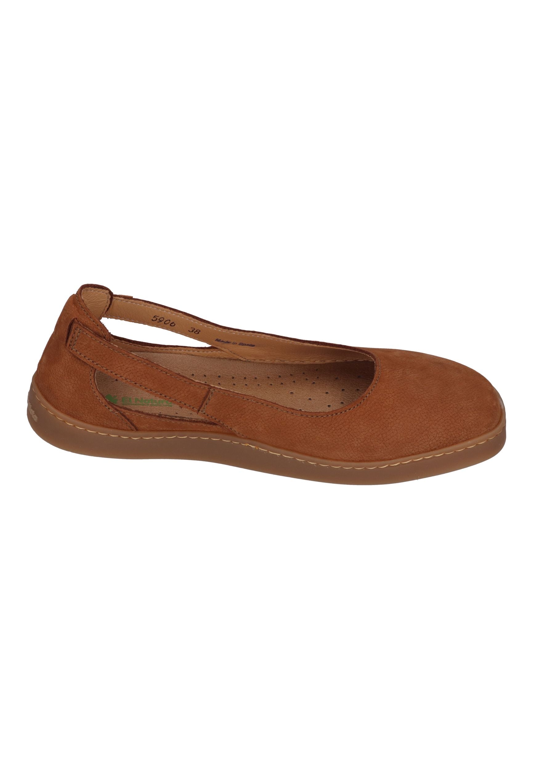EL NATURALISTA Barefoot Damen Ballerina ORIGEN N5906 cuero