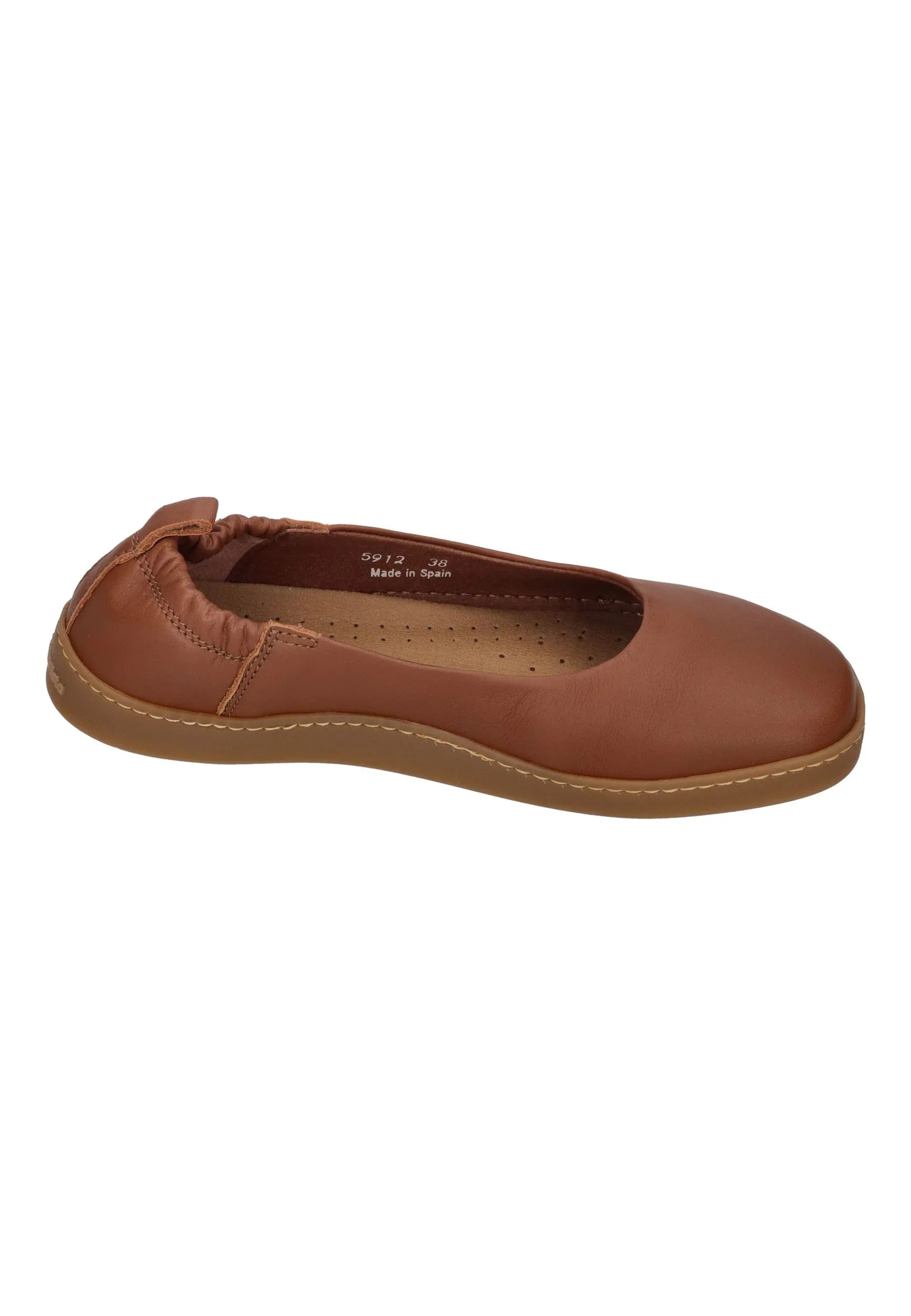 EL NATURALISTA Barefoot Damen Ballerina ORIGEN N5912 cuero