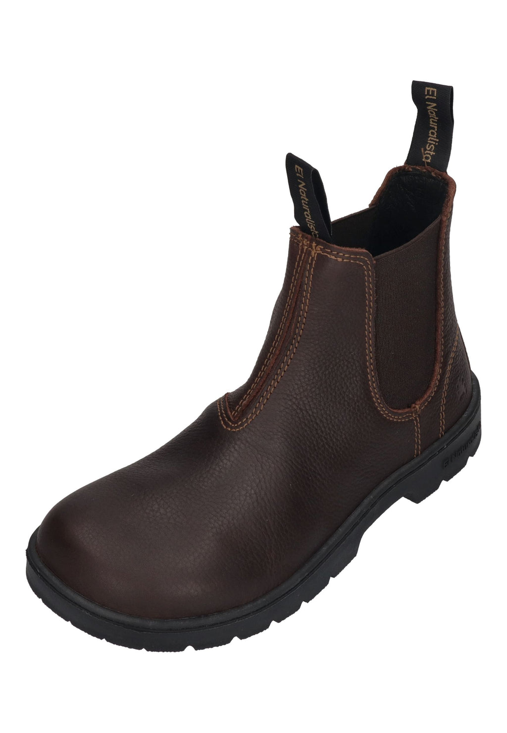 EL NATURALISTA Barefoot Minimalist Chelsea Boot NOMADA N5262A brown