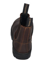 EL NATURALISTA Barefoot Minimalist Chelsea Boot NOMADA N5262A brown