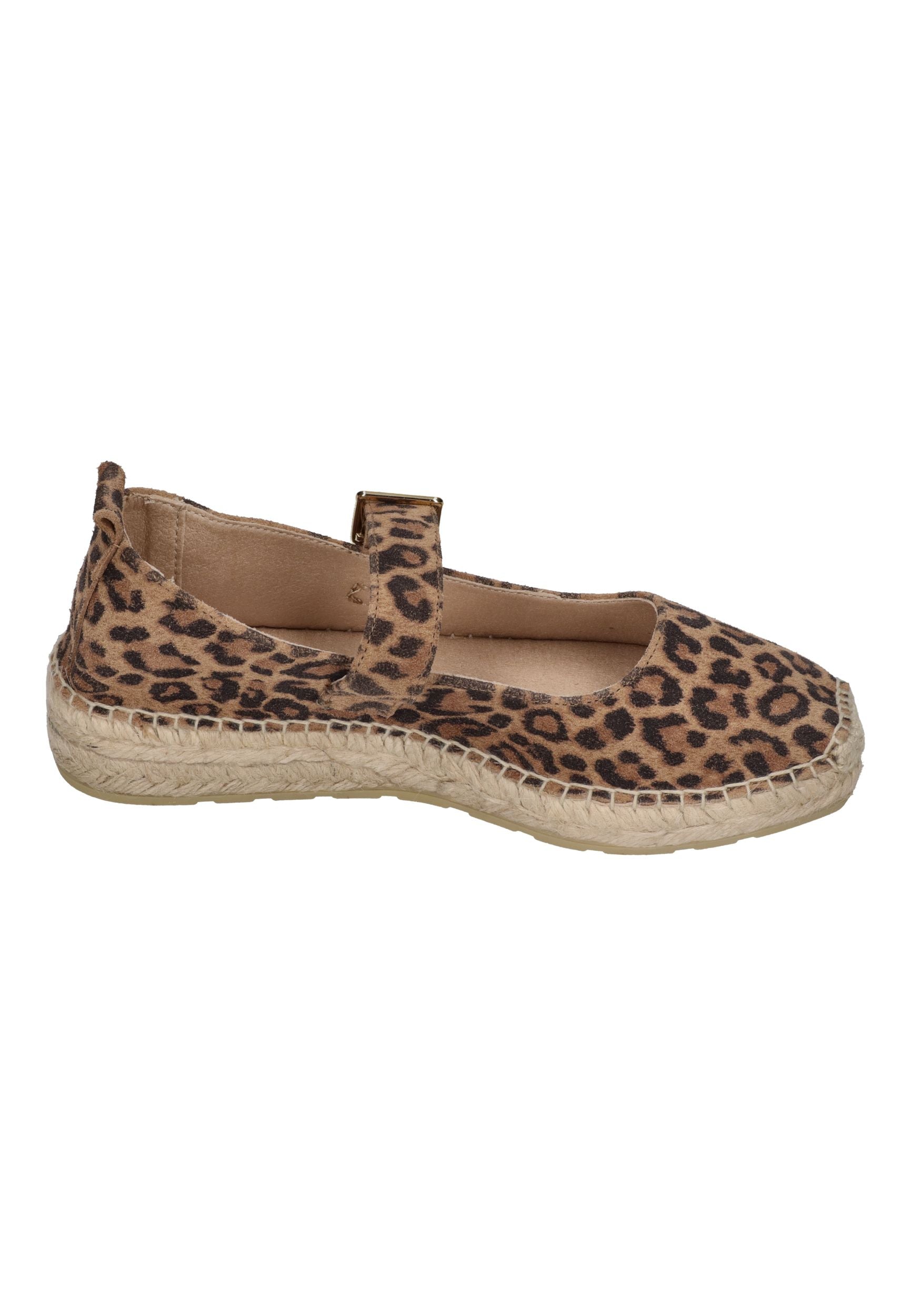 ESPADRIJ L'ORIGINALE Damen Ballerinas BALLERINE LEO leopard