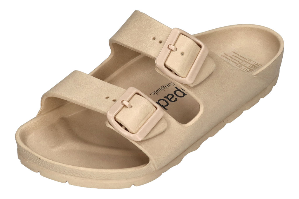 ESPADRIJ L'ORIGINALE Damen Pantolette AMI POOL beige