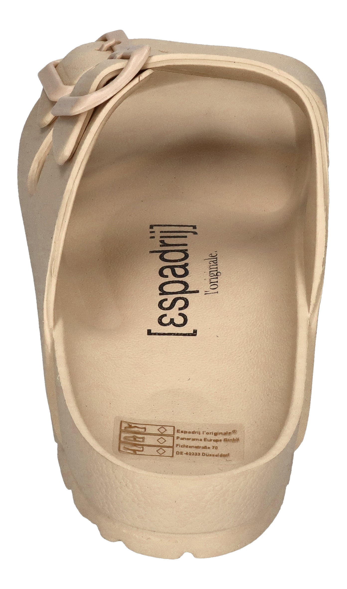 ESPADRIJ L'ORIGINALE Damen Pantolette AMI POOL beige