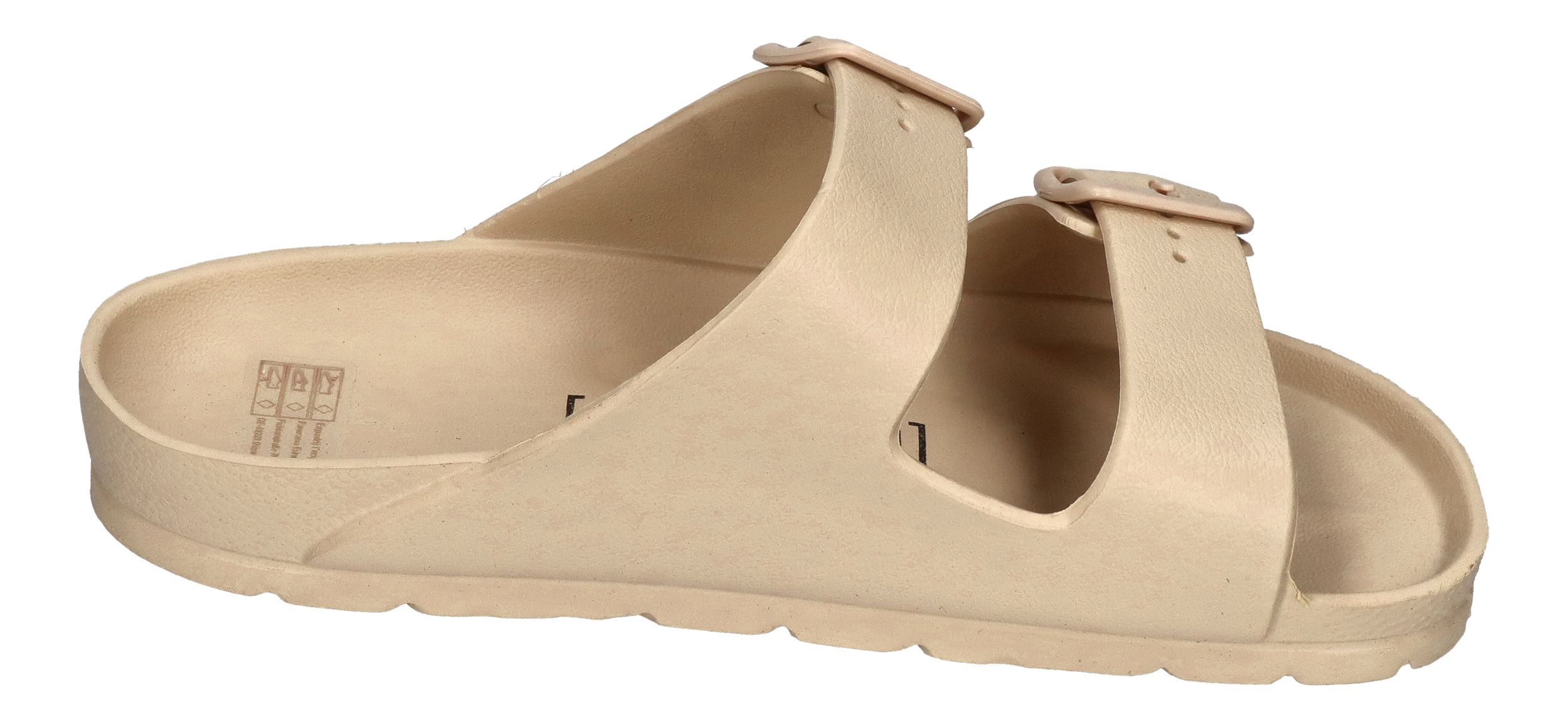 ESPADRIJ L'ORIGINALE Damen Pantolette AMI POOL beige