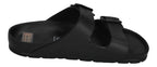 ESPADRIJ L'ORIGINALE Damen Pantolette - AMI POOL - noir