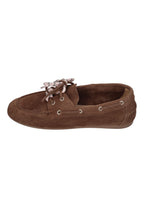 ESPADRIJ L'ORIGINALE Damen Slipper BOAT LOAFER  cafe