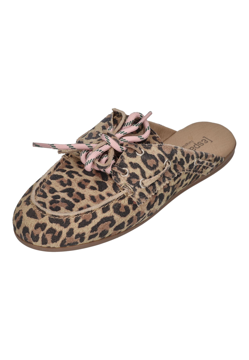 ESPADRIJ L'ORIGINALE Damen Slipper BOAT SLIPPER LEO leopard