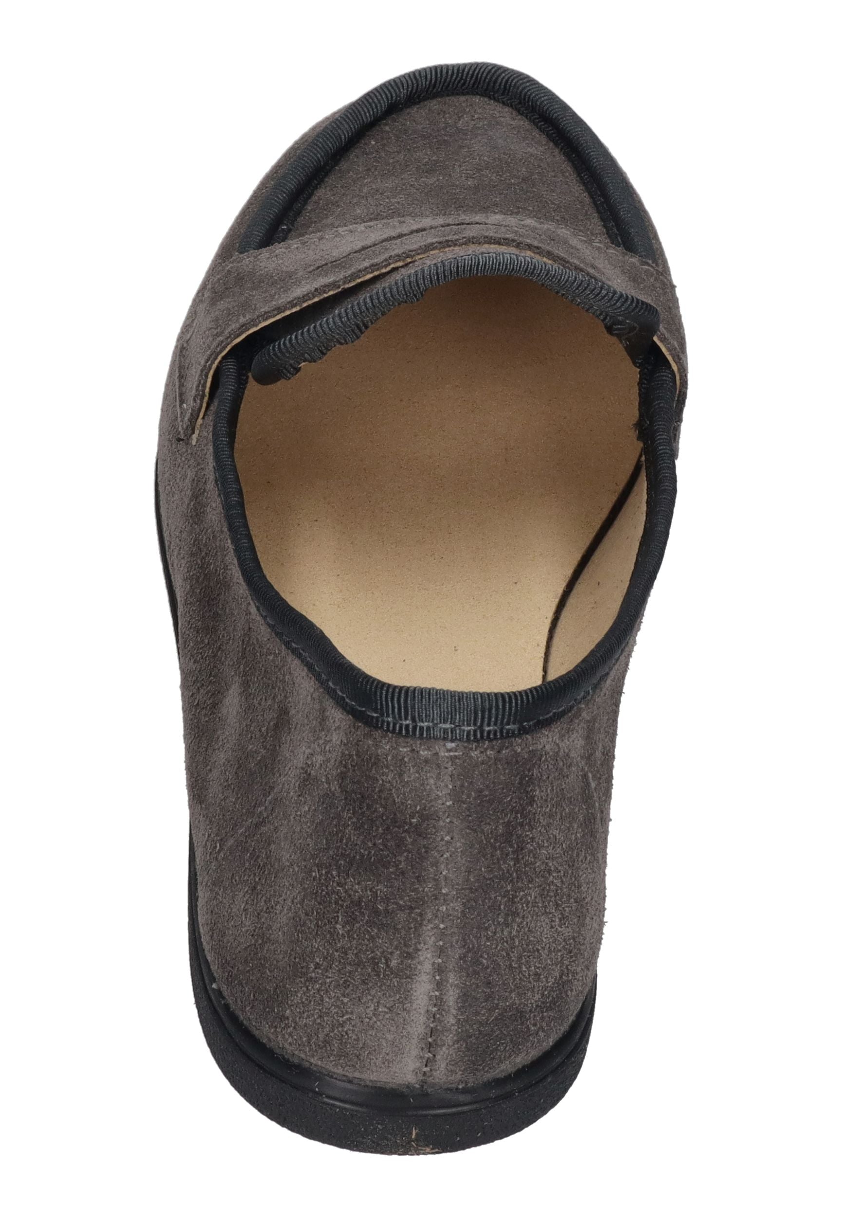 ESPADRIJ L'ORIGINALE Damen Slipper LOAFER CLASSIC VELOUR carbone