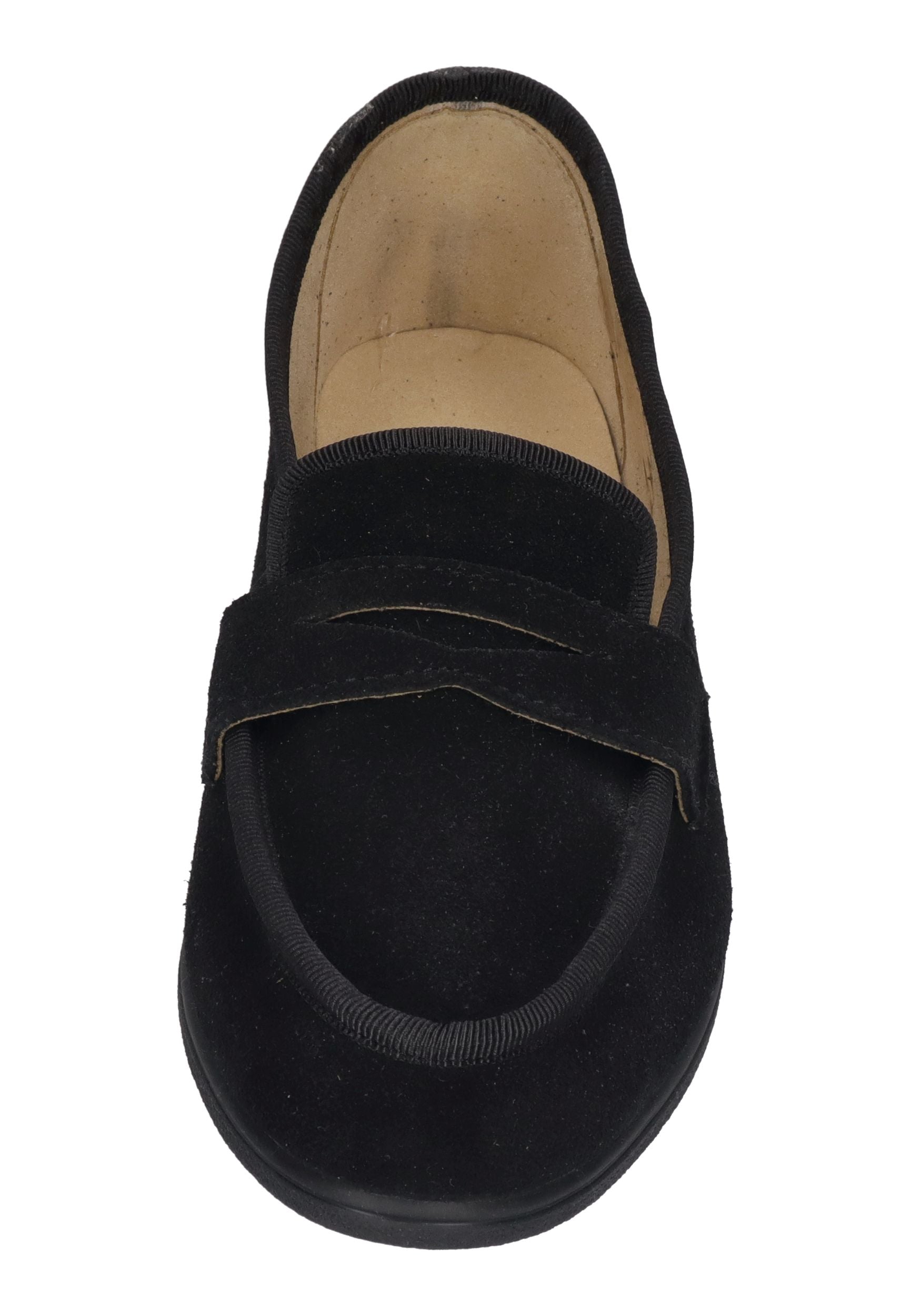 ESPADRIJ L'ORIGINALE Damen Slipper LOAFER CLASSIC VELOUR noir