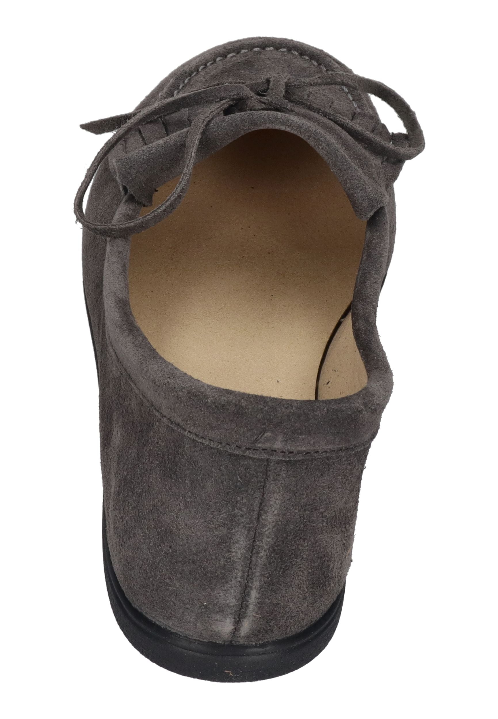 ESPADRIJ L'ORIGINALE Damen MOCASSIN VELOUR carbone