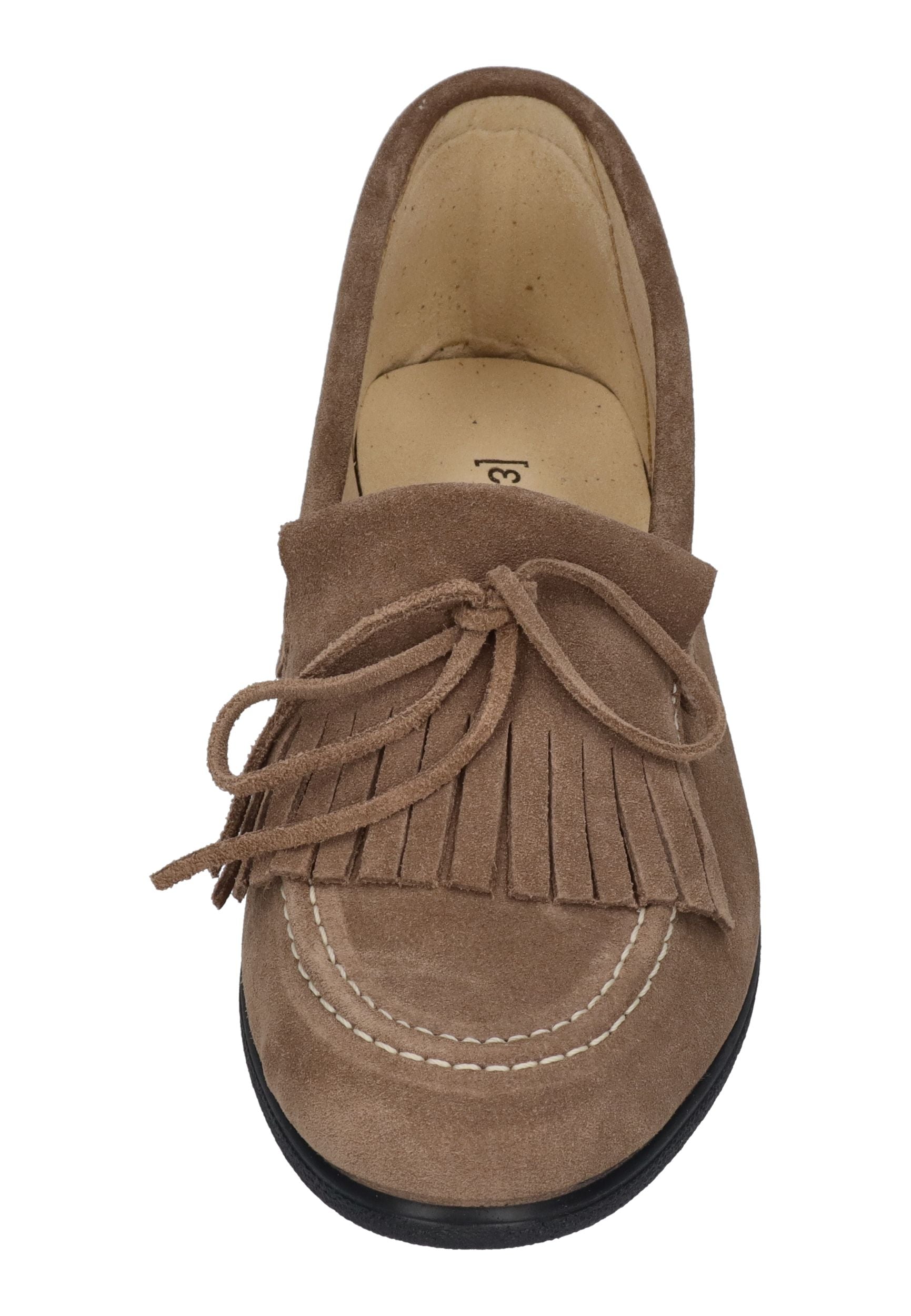 ESPADRIJ L'ORIGINALE Damen MOCASSIN VELOUR tabacco