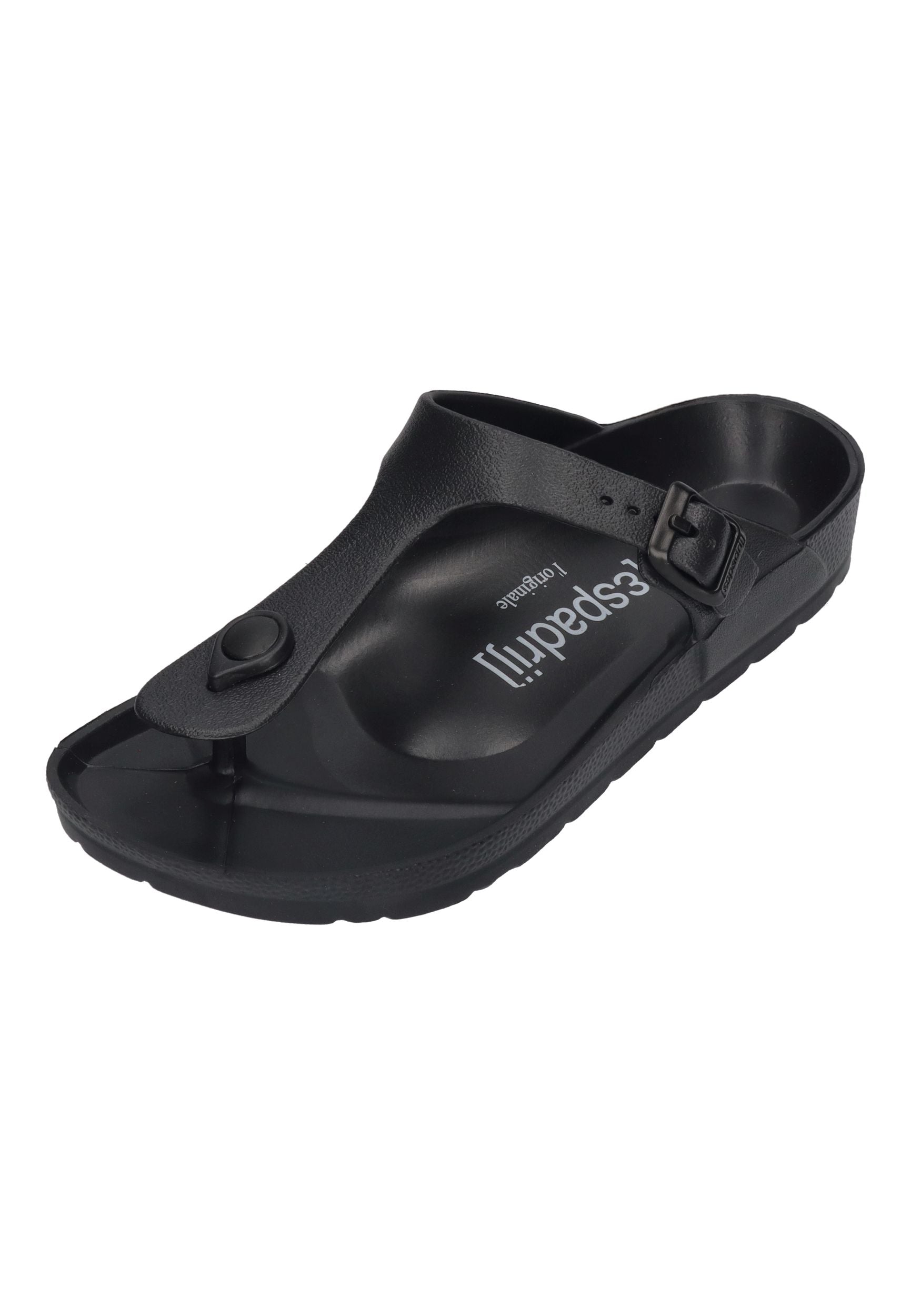 ESPADRIJ L'ORIGINALE Damen Zehentrenner RIO POOL noir