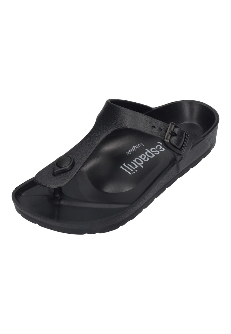 ESPADRIJ L'ORIGINALE Damen Zehentrenner RIO POOL noir
