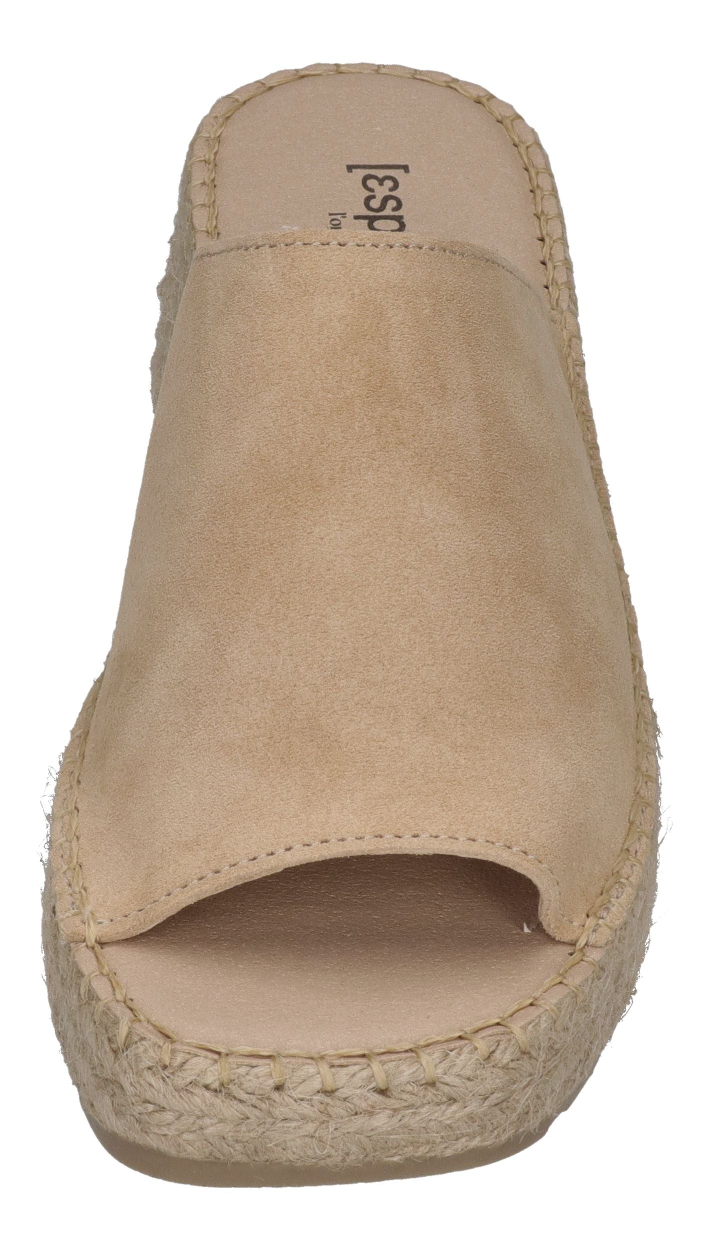 ESPADRIJ L'ORIGINALE Damenschuhe PANTOLETTE WEDGE beige