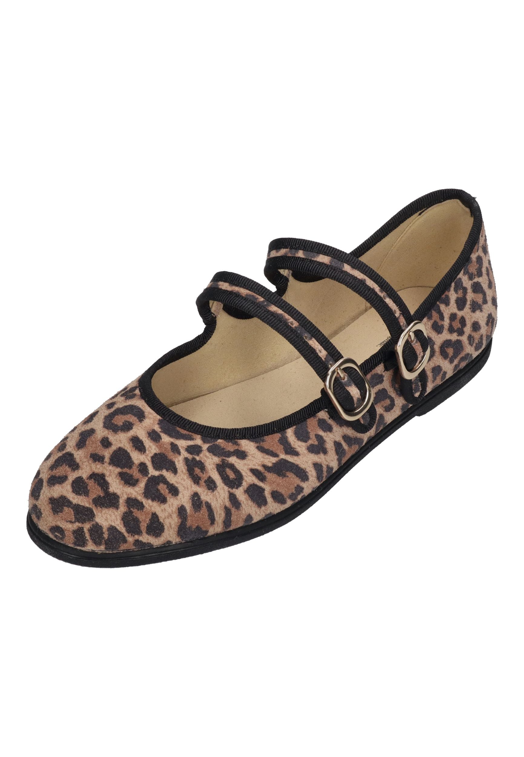 ESPADRIJ L'ORIGINALE Espadrilles BALLERINE DOUBLE LEO leopard