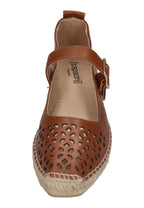 ESPADRIJ L'ORIGINALE Espadrilles BALLERINE GRILLE cognac