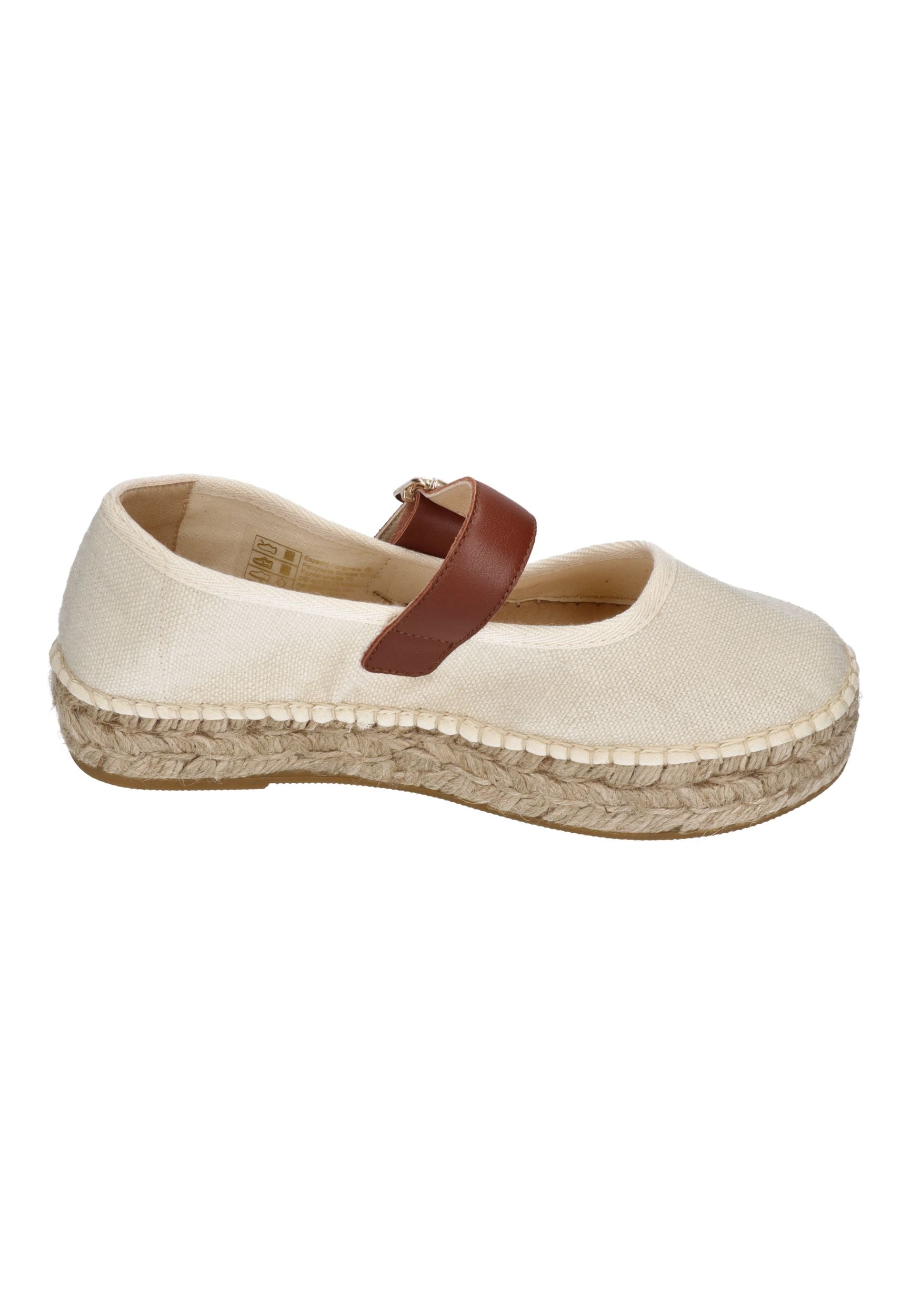 ESPADRIJ L'ORIGINALE Espadrilles BALLERINE LINEN nature