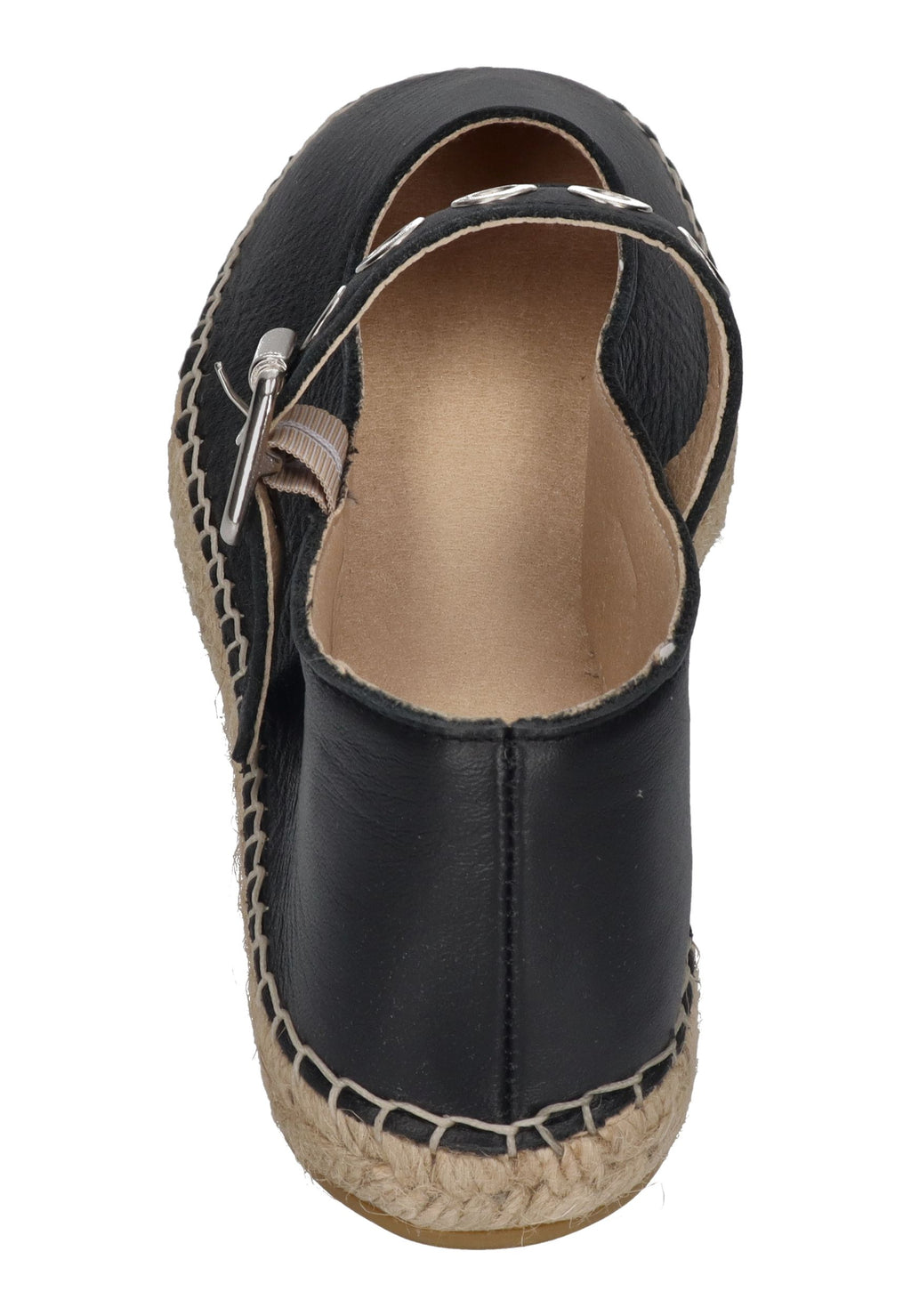 ESPADRIJ L'ORIGINALE Damen Espadrilles BALLERINE ROQUE noir