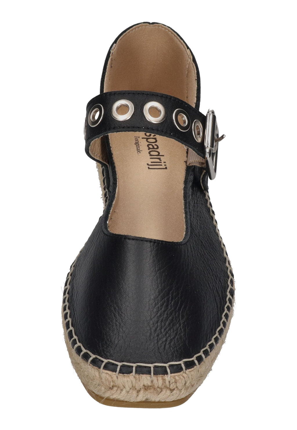 ESPADRIJ L'ORIGINALE Damen Espadrilles BALLERINE ROQUE noir
