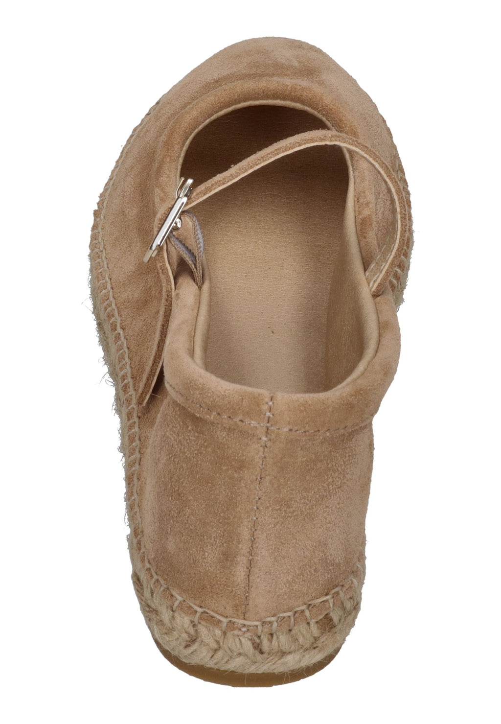 ESPADRIJ L'ORIGINALE Espadrilles BALLERINE VELOUR tan clair