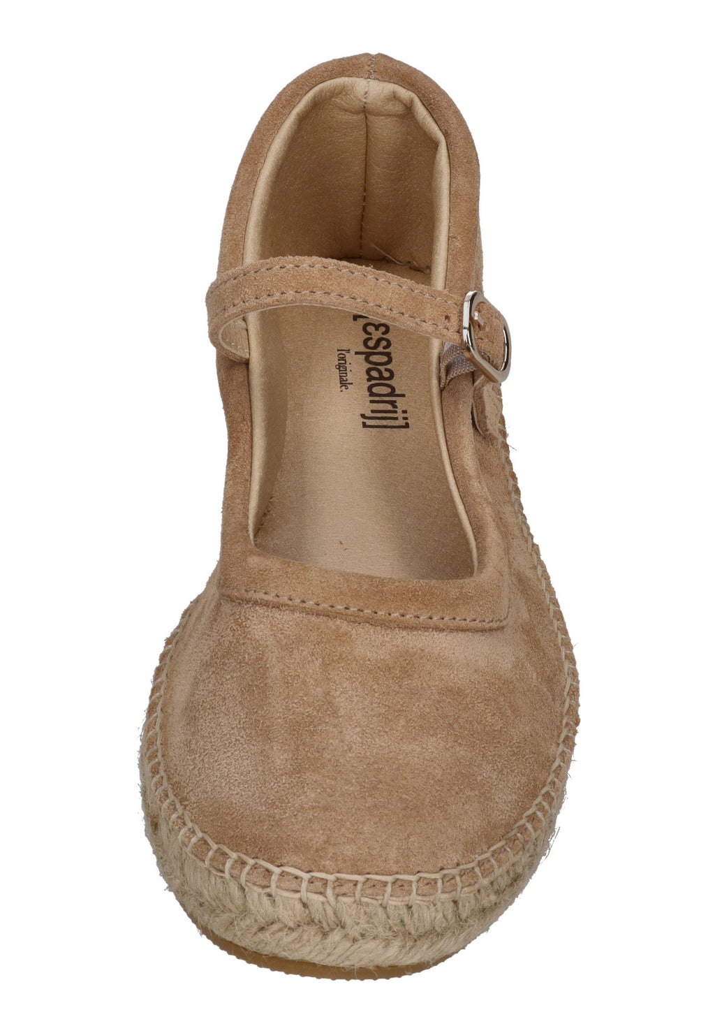 ESPADRIJ L'ORIGINALE Espadrilles BALLERINE VELOUR tan clair