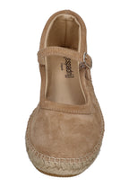 ESPADRIJ L'ORIGINALE Espadrilles BALLERINE VELOUR tan clair