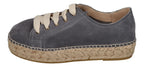 ESPADRIJ L'ORIGINALE Espadrilles - BASKET VELOUR - asphalt