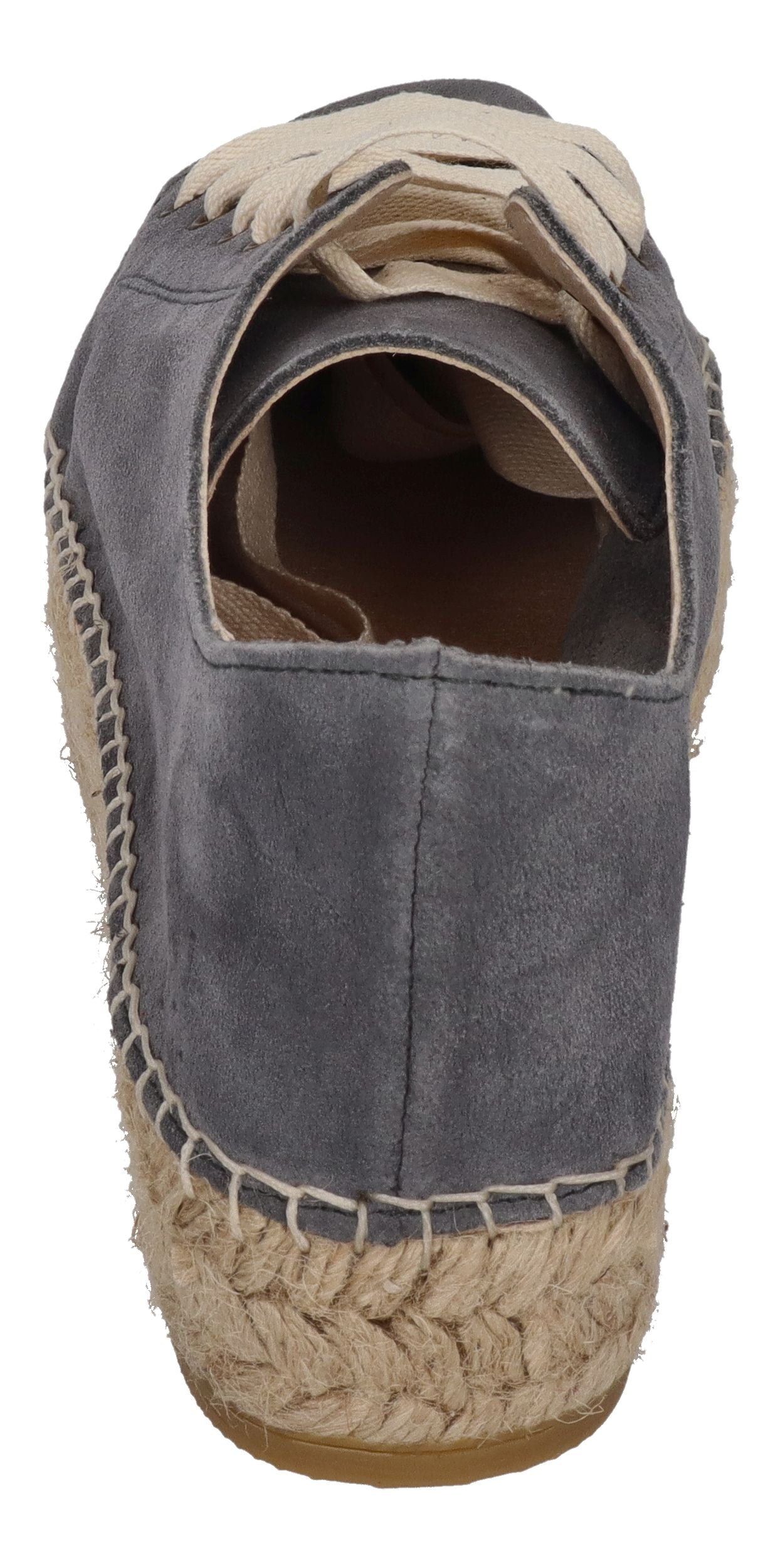 ESPADRIJ L'ORIGINALE Espadrilles - BASKET VELOUR - asphalt