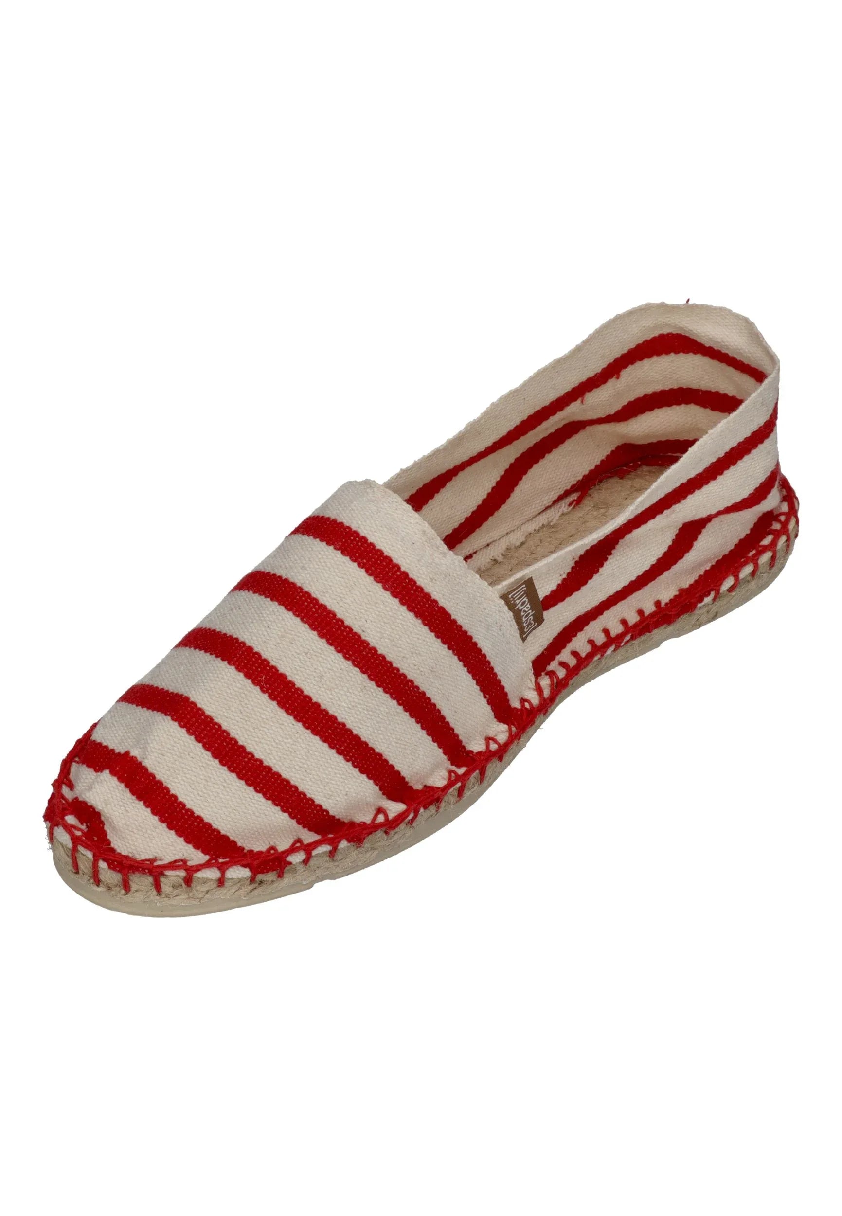 ESPADRIJ L'ORIGINALE Espadrilles - CLASSIC 100 - ecru rouge - Shoedeal