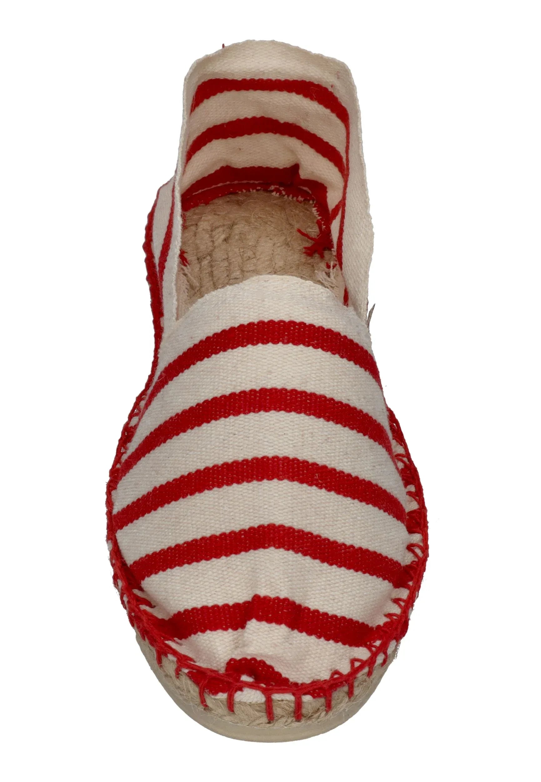 ESPADRIJ L'ORIGINALE Espadrilles - CLASSIC 100 - ecru rouge - Shoedeal
