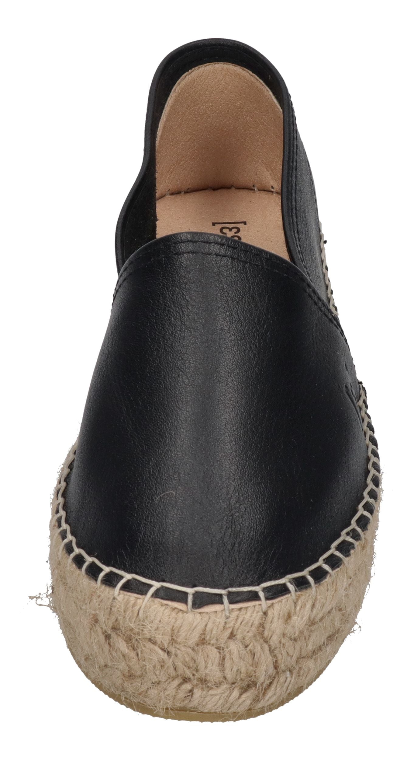 ESPADRIJ L'ORIGINALE Espadrilles - CLASSIC CUIR HIGH - noir