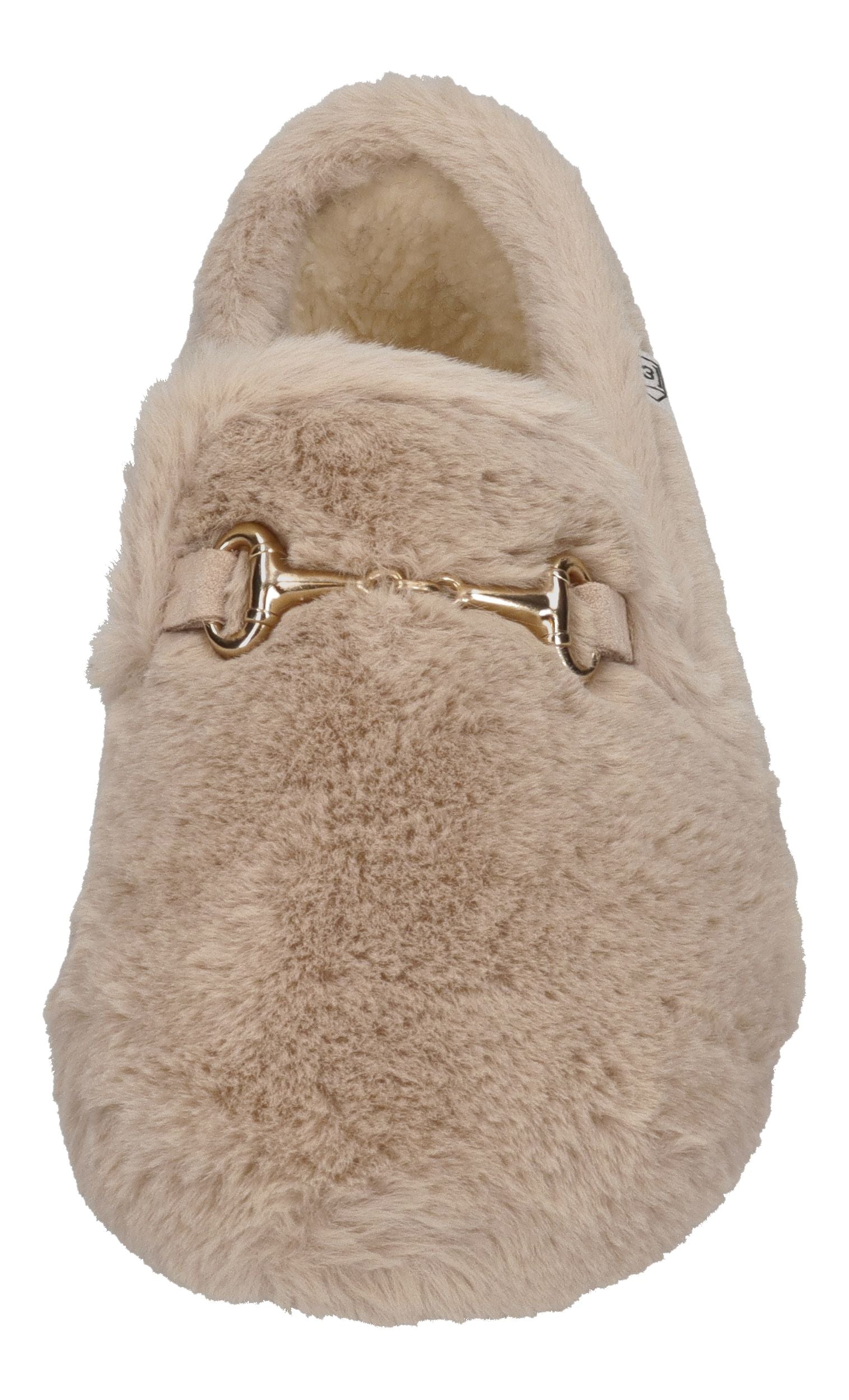 ESPADRIJ L'ORIGINALE Hausschuhe BALLERINE COZY beige