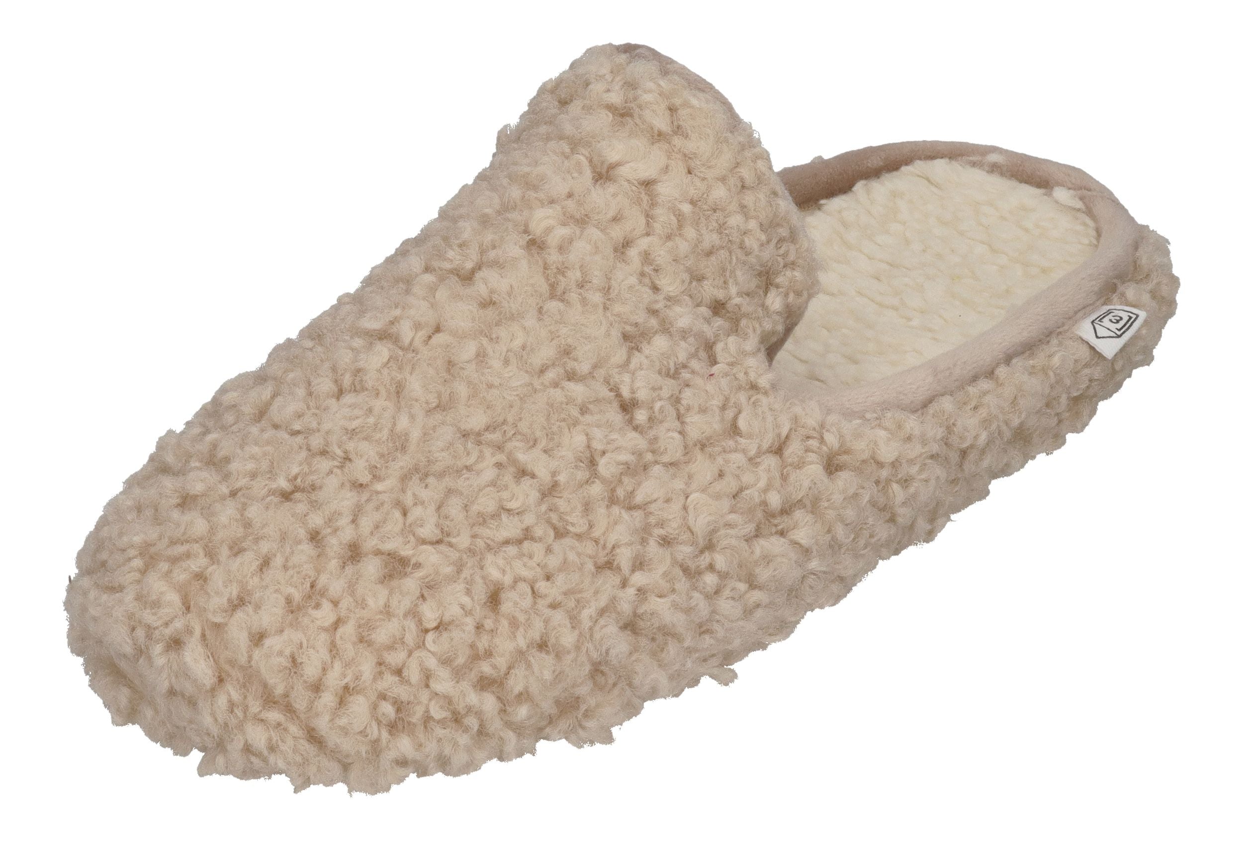 ESPADRIJ L'ORIGINALE Hausschuhe CHAUSSON CURLY beige