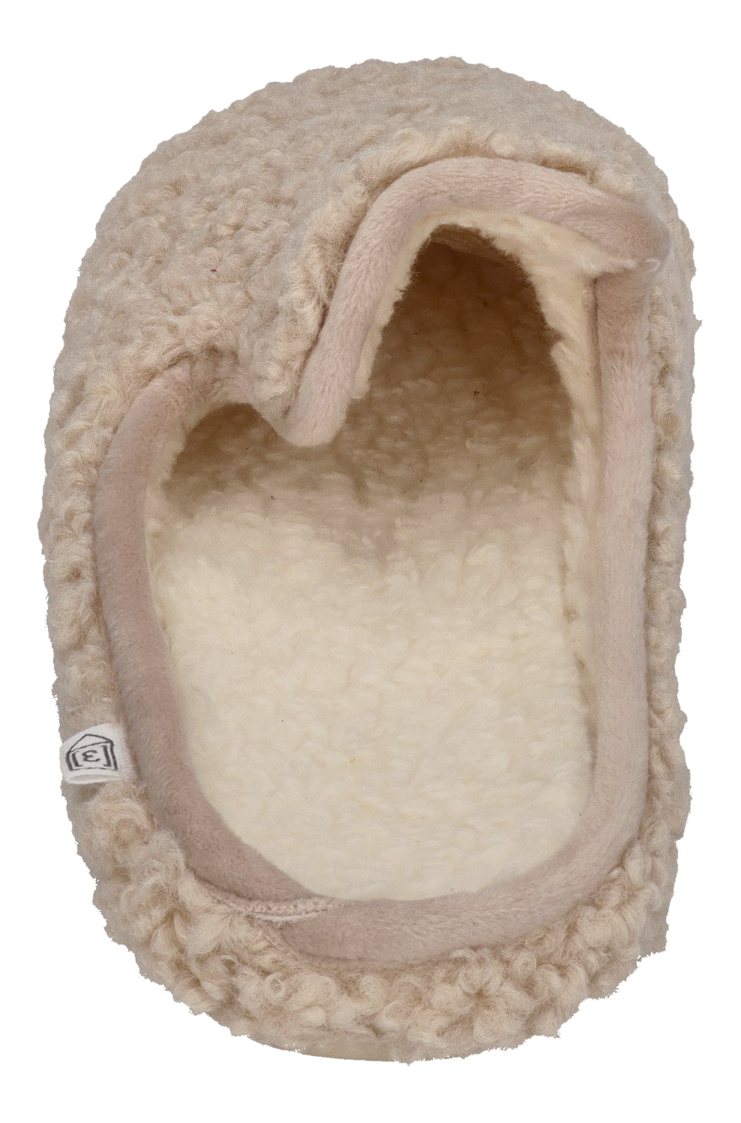 ESPADRIJ L'ORIGINALE Hausschuhe CHAUSSON CURLY beige