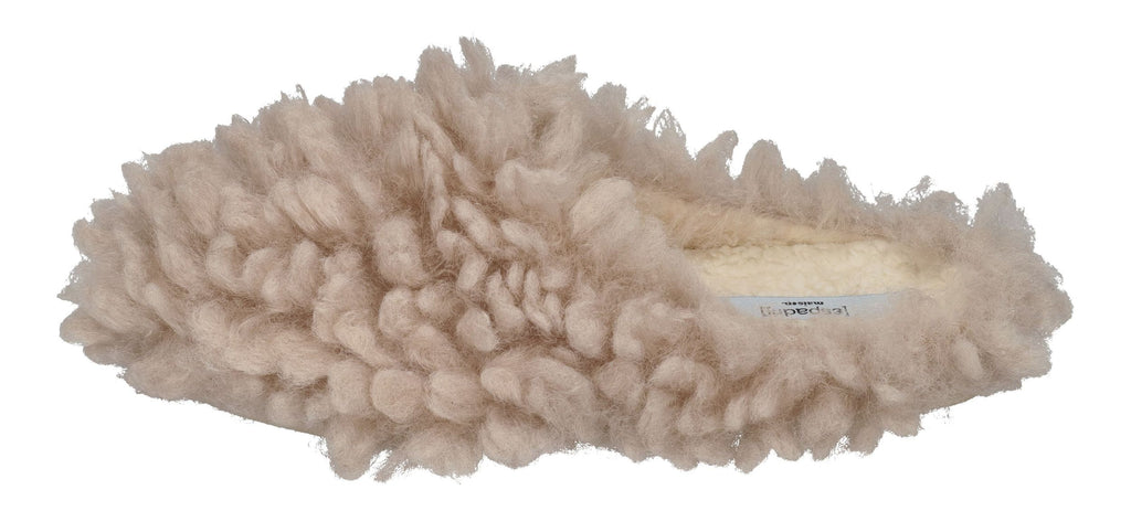 ESPADRIJ L'ORIGINALE Hausschuhe CHAUSSON FLUFFY beige