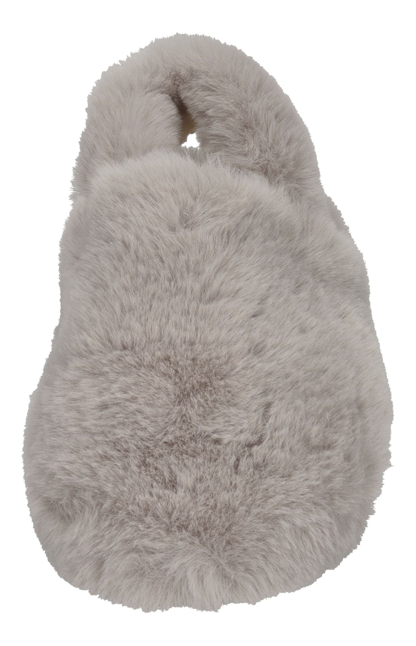 ESPADRIJ L'ORIGINALE Hausschuhe ELASTIQUE FURRY gris