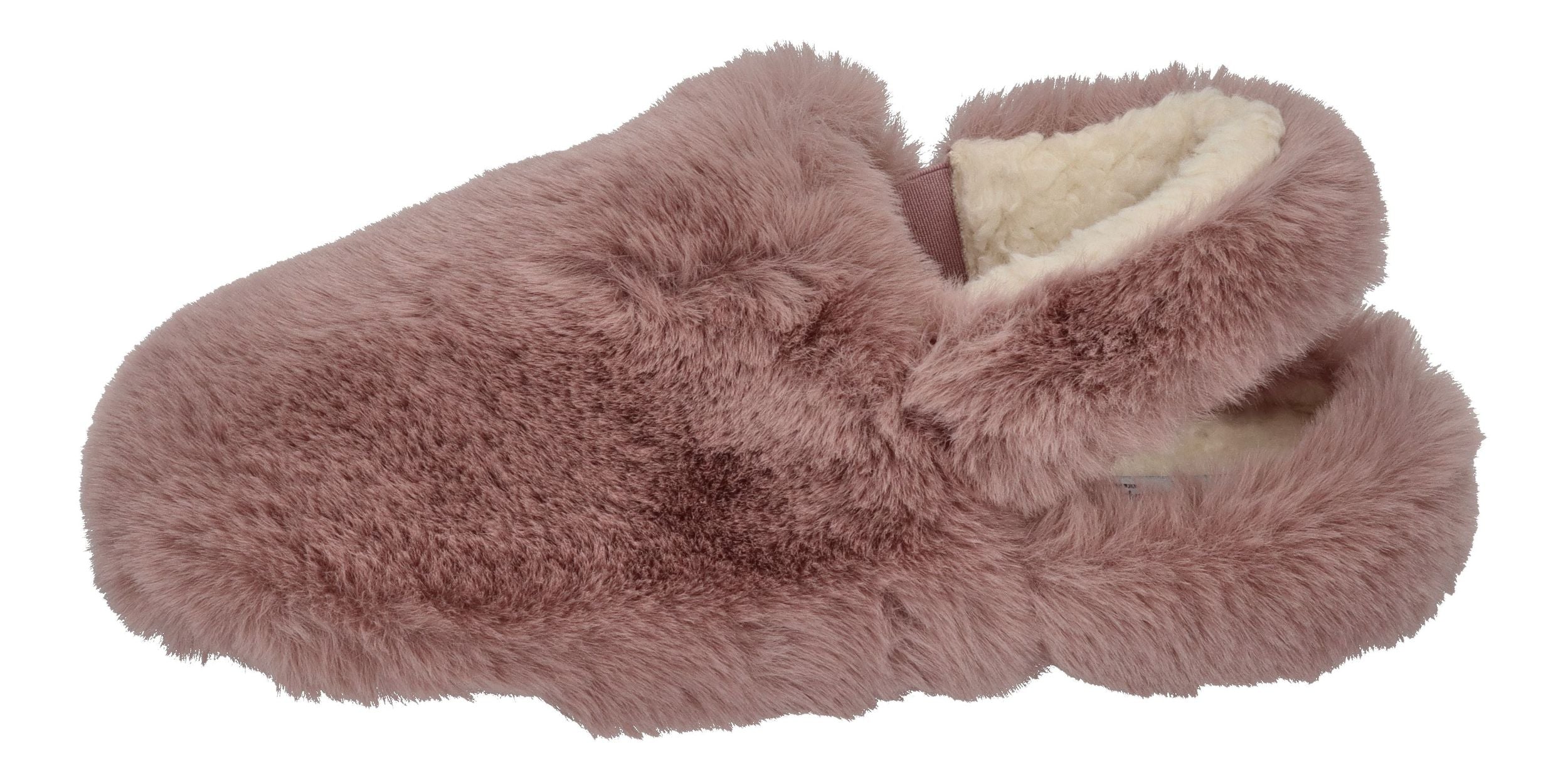 ESPADRIJ L'ORIGINALE Hausschuhe ELASTIQUE FURRY rose