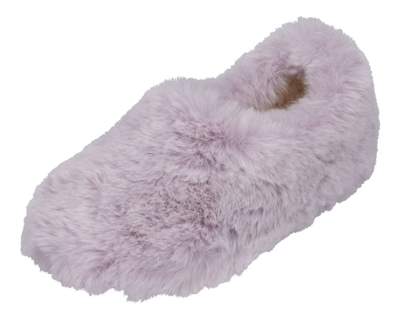 ESPADRIJ L'ORIGINALE Hausschuhe PANTOUFLE FURRY lavande