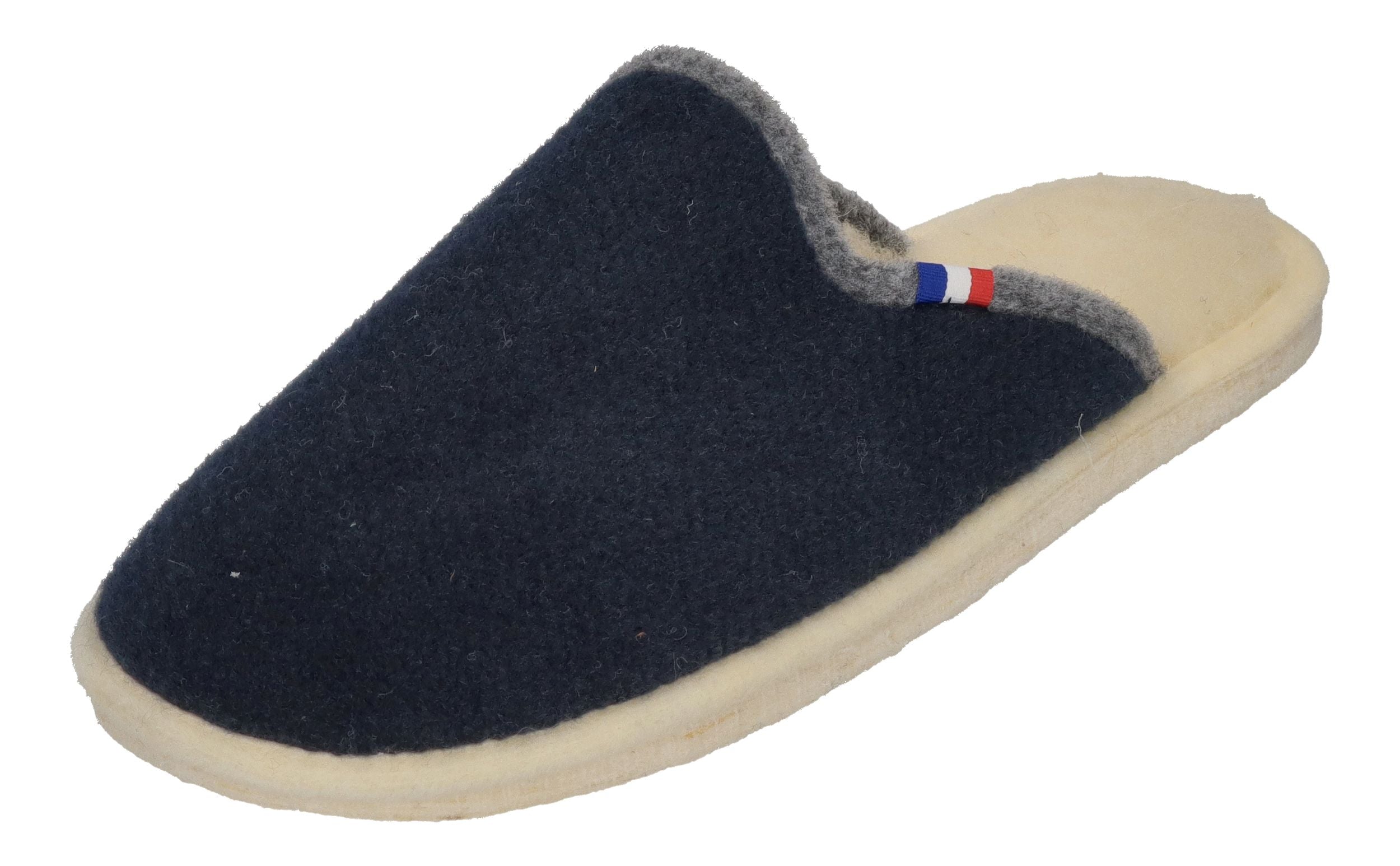 ESPADRIJ L'ORIGINALE Hausschuhe CHAUSSON MENZ marine gris