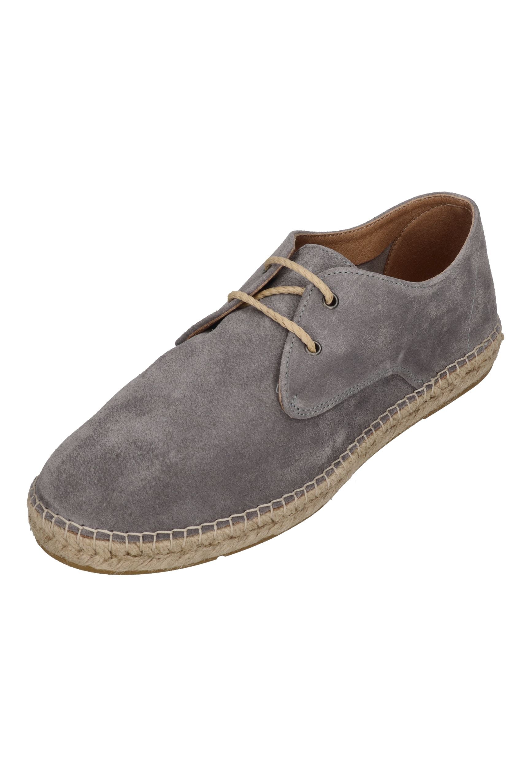 ESPADRIJ L'ORIGINALE Herren Espadrilles - PAYSAN VELOUR MEN - asphalt