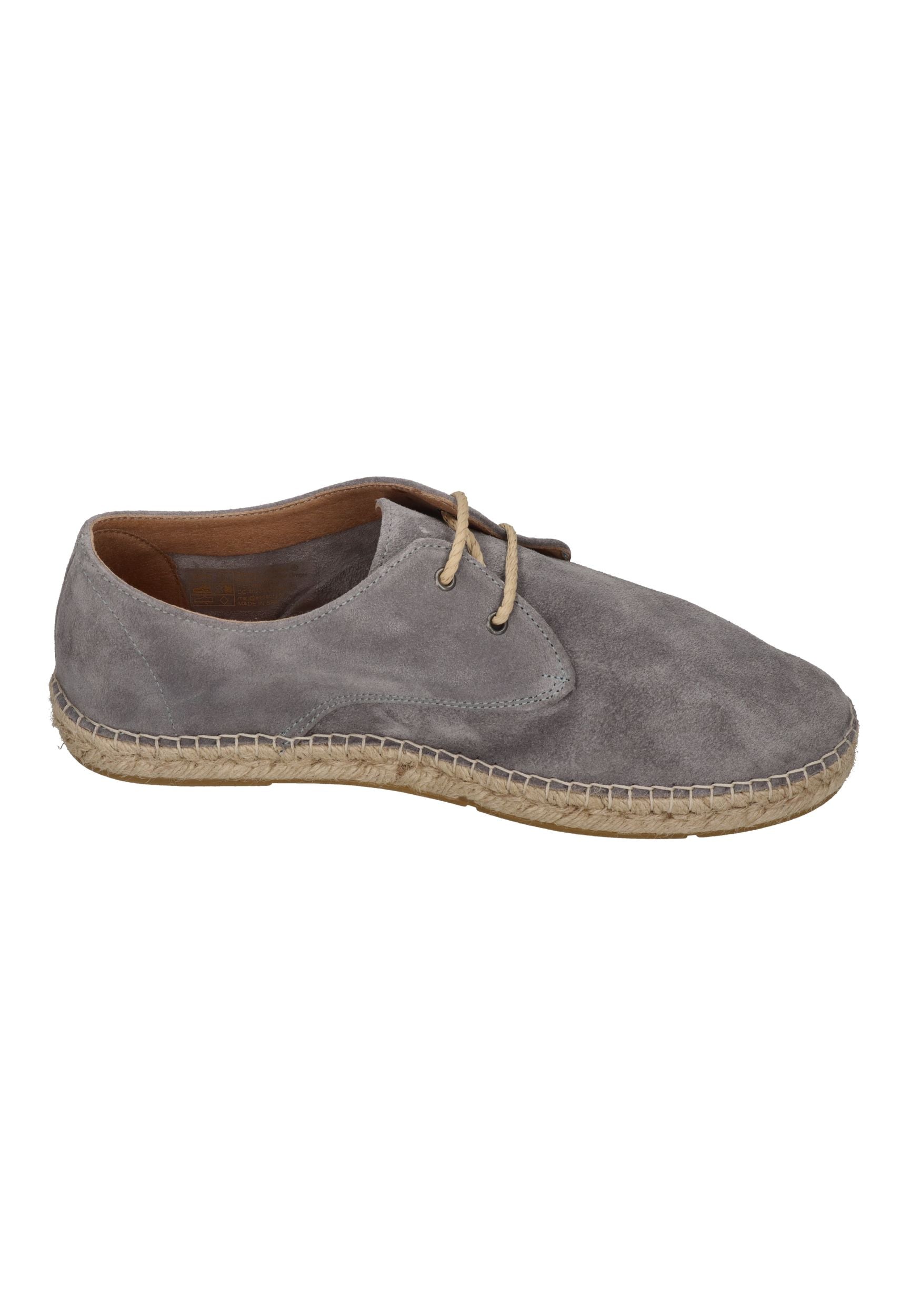 ESPADRIJ L'ORIGINALE Herren Espadrilles - PAYSAN VELOUR MEN - asphalt