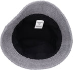 ESPADRIJ L'ORIGINALE Hut BUCKET HAT FROTTÉE 90 - asphalt