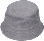 ESPADRIJ L'ORIGINALE Hut BUCKET HAT FROTTÉE 90 - asphalt