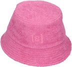 ESPADRIJ L'ORIGINALE Hut BUCKET HAT FROTTÉE 90 - fuchsia