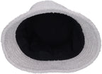 ESPADRIJ L'ORIGINALE Hut BUCKET HAT FROTTÉE 90 - gris