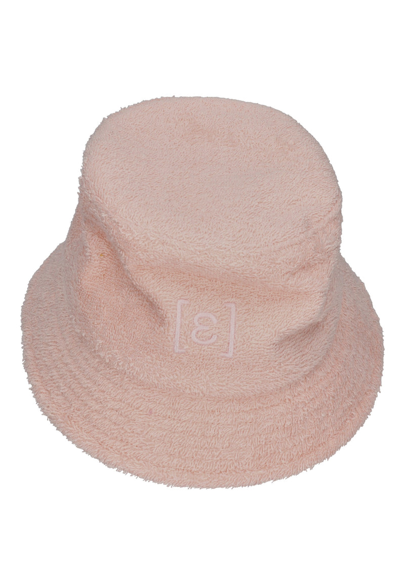 ESPADRIJ L'ORIGINALE Hut BUCKET HAT FROTTÉE 90 rose