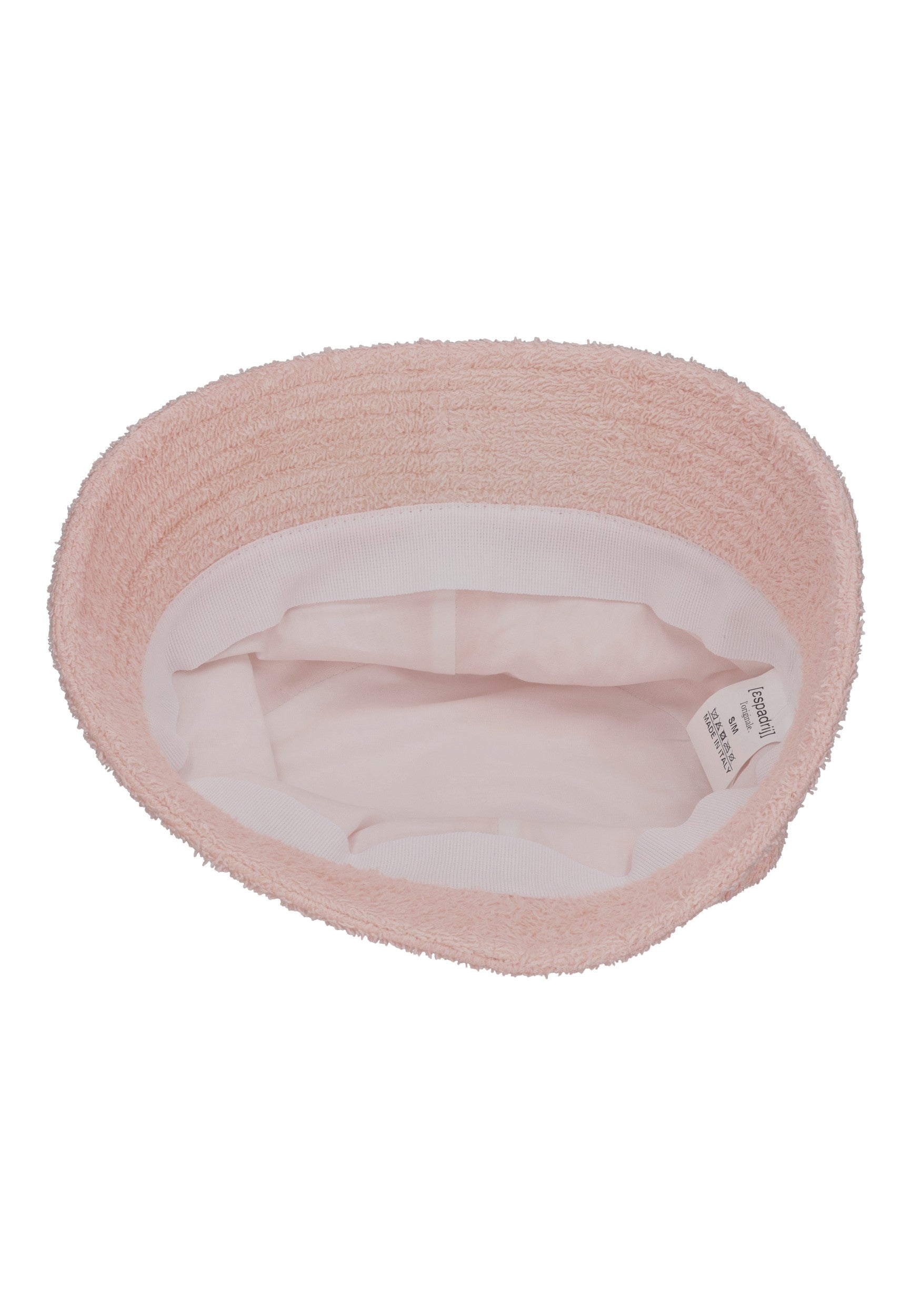 ESPADRIJ L'ORIGINALE Hut BUCKET HAT FROTTÉE 90 rose