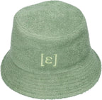 ESPADRIJ L'ORIGINALE Hut BUCKET HAT FROTTÉE 90 - vert clair